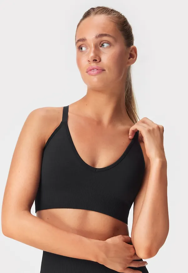 Seamless V-Neck Sport-bh