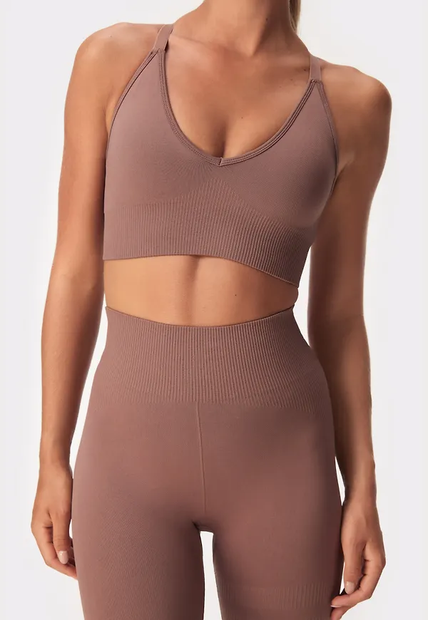 Seamless V-Neck Sport-BH