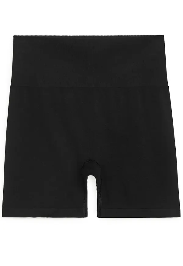 Seamless Yoga Shorts - Black