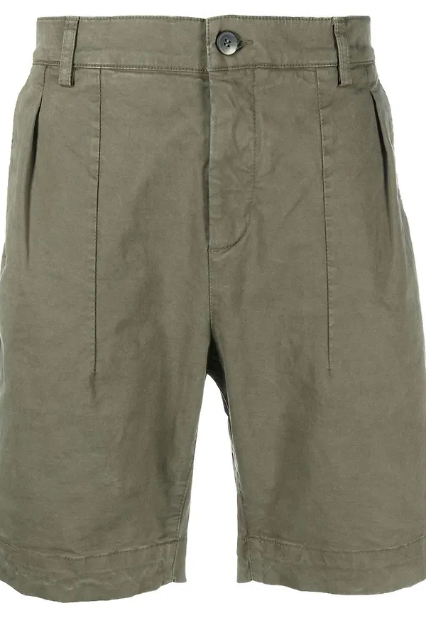 Sease knälånga cargoshorts - Grön