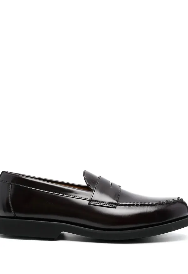 Sebago Eyan platta loafers - Brun