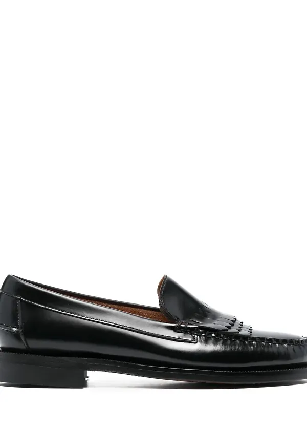 Sebago grova loafers 25 mm - Svart