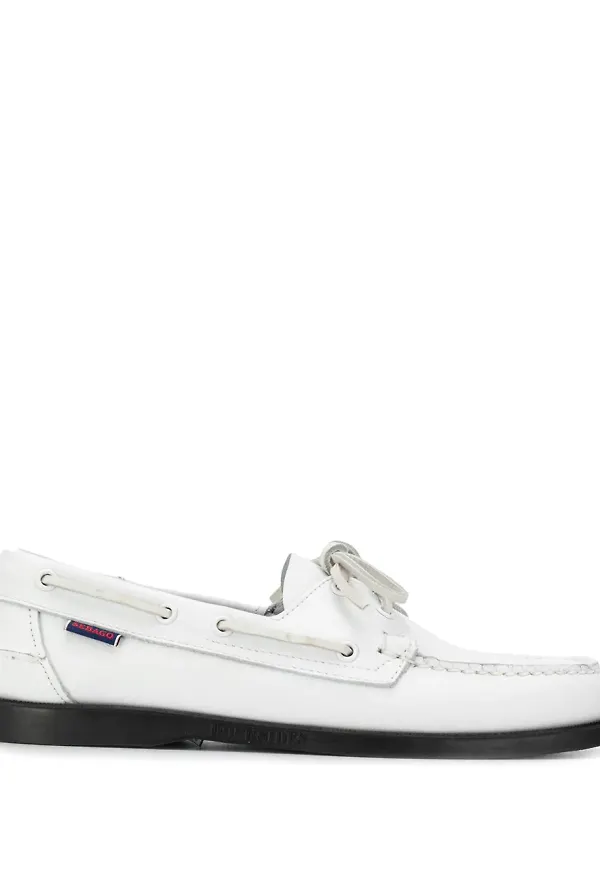 Sebago klassiska båtskor - Vit