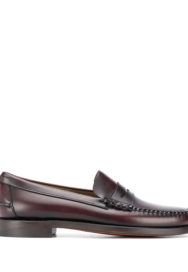 Sebago klassiska loafers - Röd