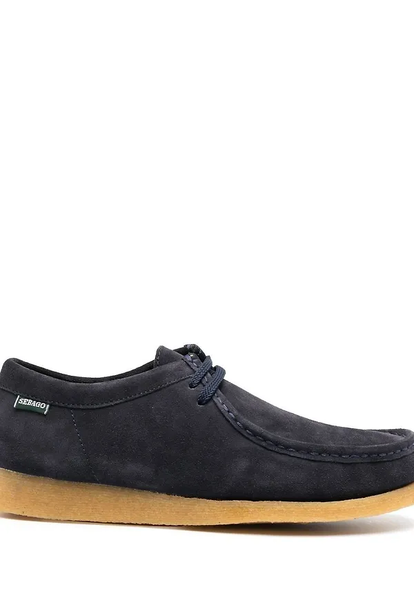 Sebago Koala loafers med snörning - Blå
