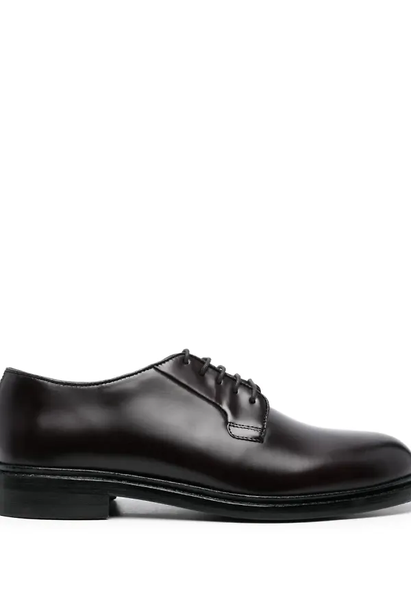 Sebago läderskor med rund tå - Brun