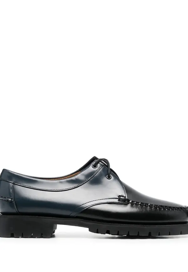 Sebago loafers i lackat läder - Svart