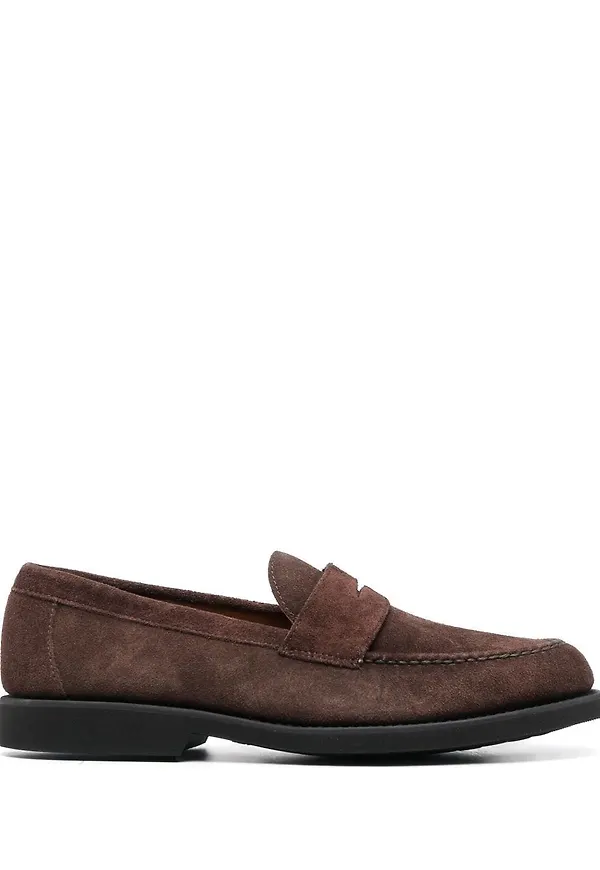 Sebago loafers i mocka - Brun