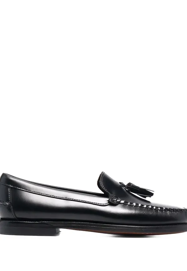 Sebago loafers med tofsdetalj - Svart