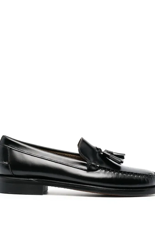 Sebago loafers med tofsdetalj - Svart