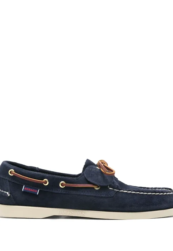 Sebago Portland Artisan seglarskor - Blå