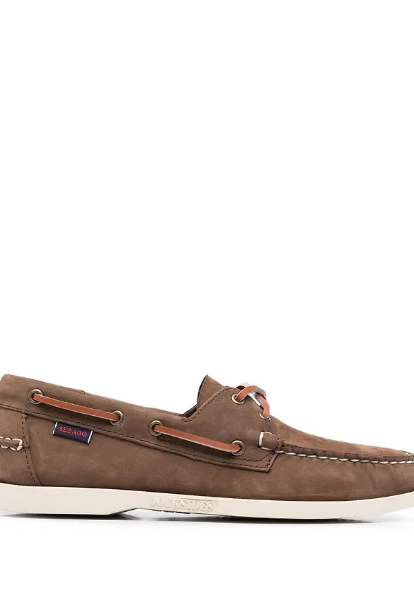 Sebago seglarskor - Brun