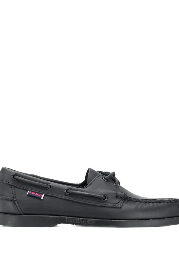 Sebago seglarskor - Svart
