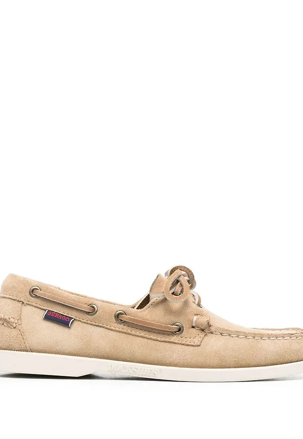 Sebago seglarskor med snörning - Neutral