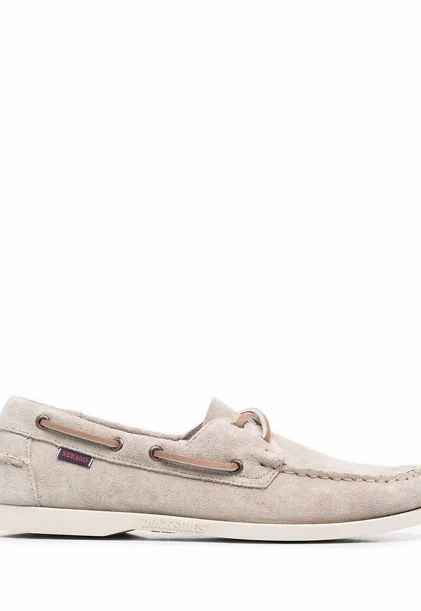 Sebago seglarskor med snörning - Neutral