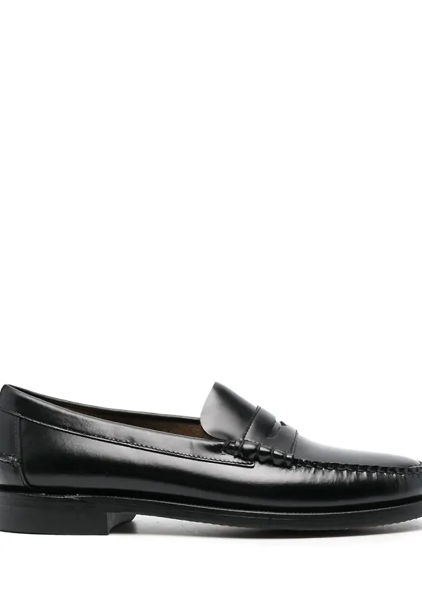 Sebago slip on-loafers - Svart