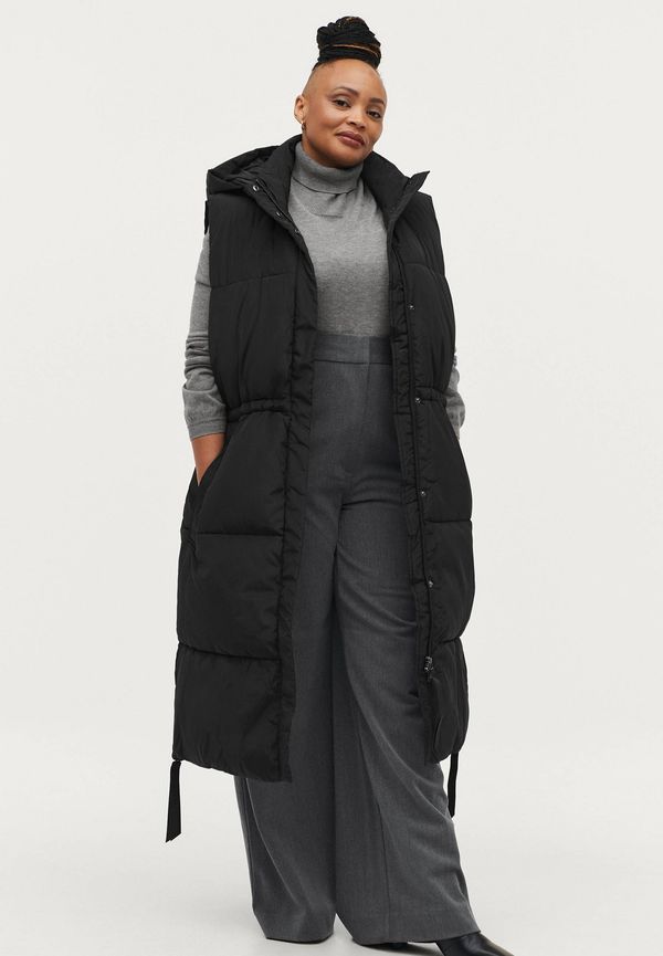 Second Female - Väst Buffie Maxi Waistcoat - Svart