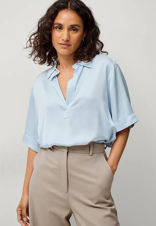 Second Female - Blus Bardi Blouse - Blå