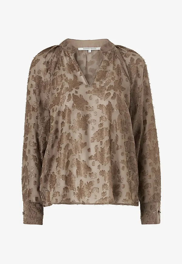 Second Female - Blus Carisa Blouse - Brun