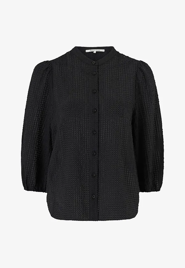 Second Female - Blus Tascha New Shirt - Svart