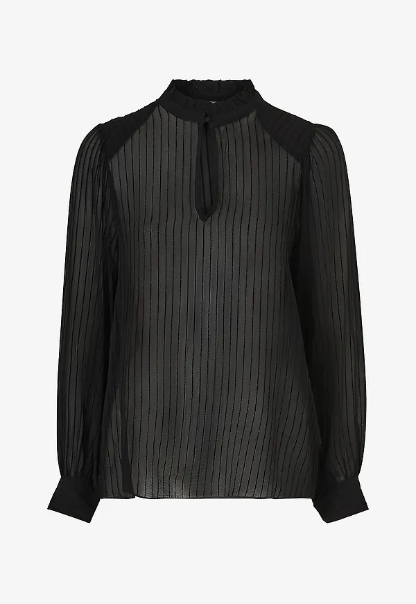 Second Female - Blus Vitta Blouse - Svart