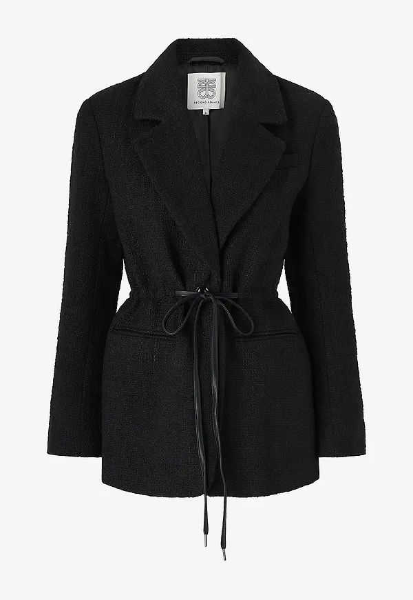 Second Female - Kavaj Josa Blazer - Svart