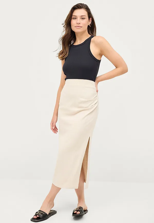 Second Female - Kjol Estivo Skirt - Natur