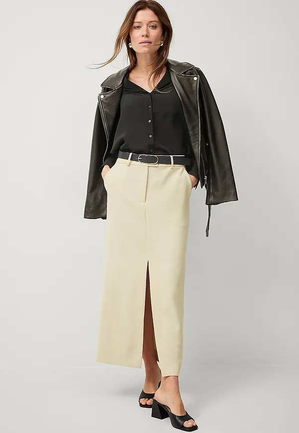 Second Female - Kjol Fique New Skirt - Beige