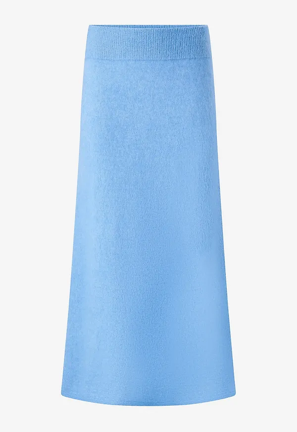 Second Female - Kjol Ina Knit Skirt - Blå