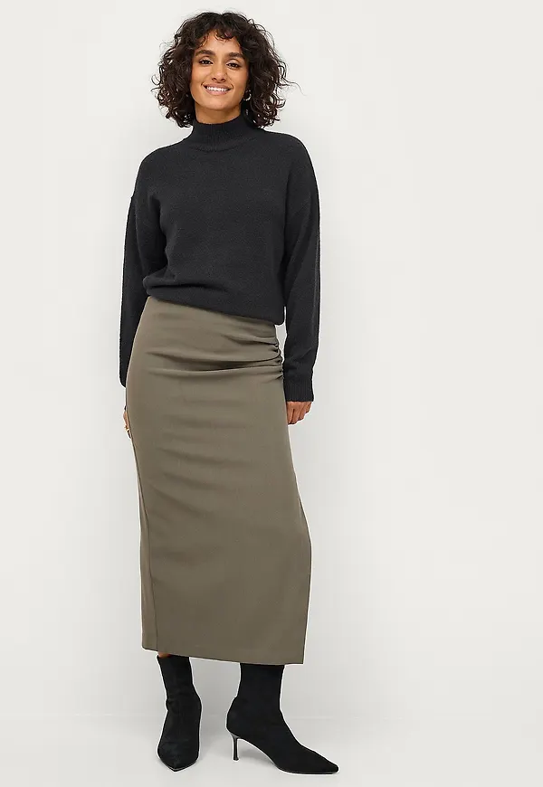 Second Female - Kjol Mikitta Skirt - Grön