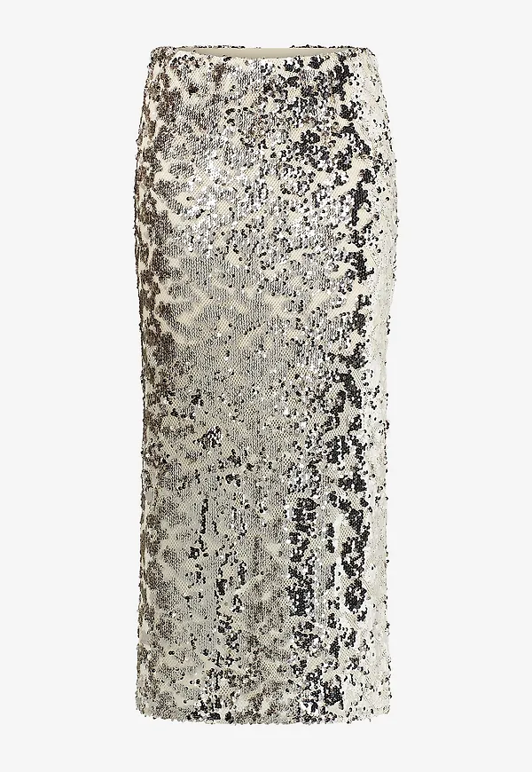 Second Female - Kjol Pailey Skirt - Silver