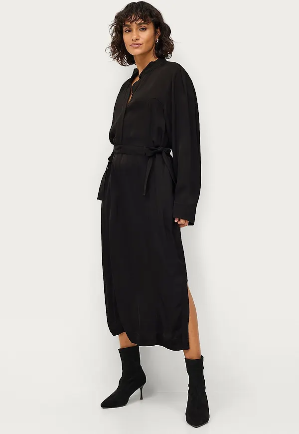 Second Female - Klänning Poine Dress - Svart