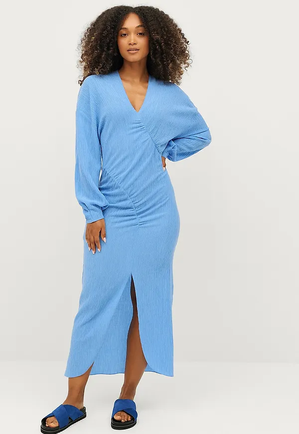 Second Female - Maxiklänning Belisa Dress - Blå
