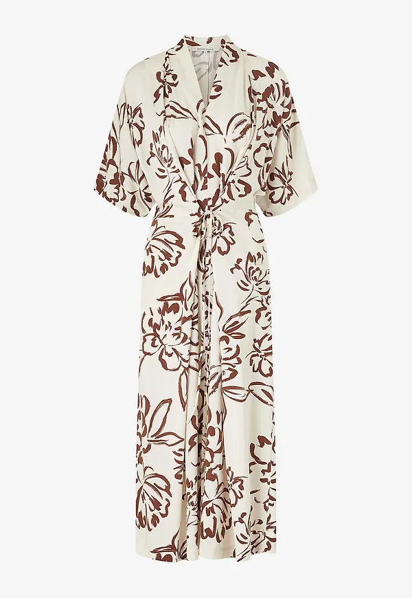 Second Female - Maxiklänning Blooming Dress - Vit