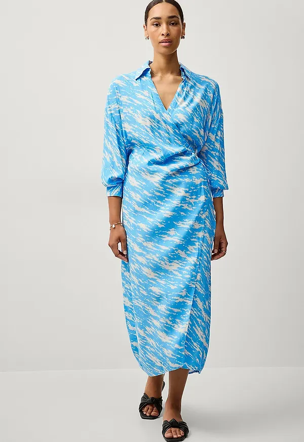 Second Female - Maxiklänning Corbett Dress - Blå