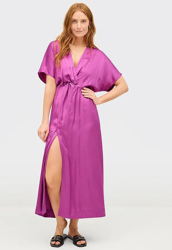 Second Female - Maxiklänning Vuota Dress - Rosa