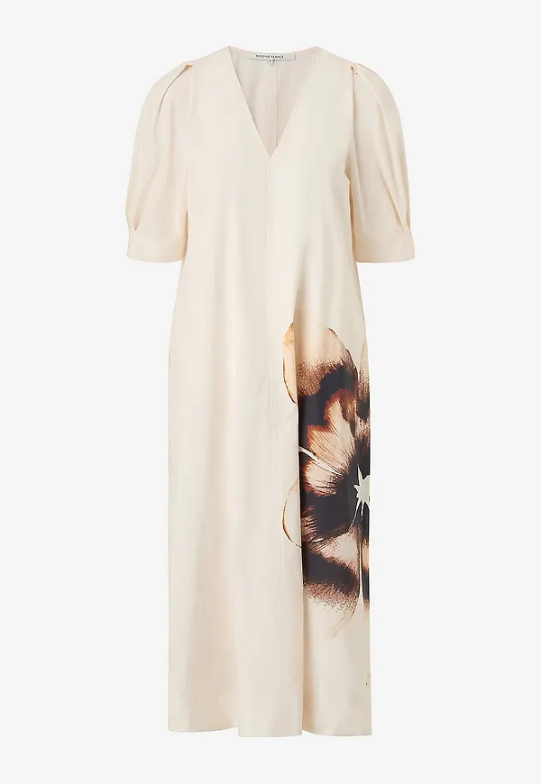 Second Female - Adrienna Maxi Dress - Natur