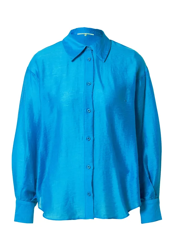 SECOND FEMALE Blus 'Berut' neonblå