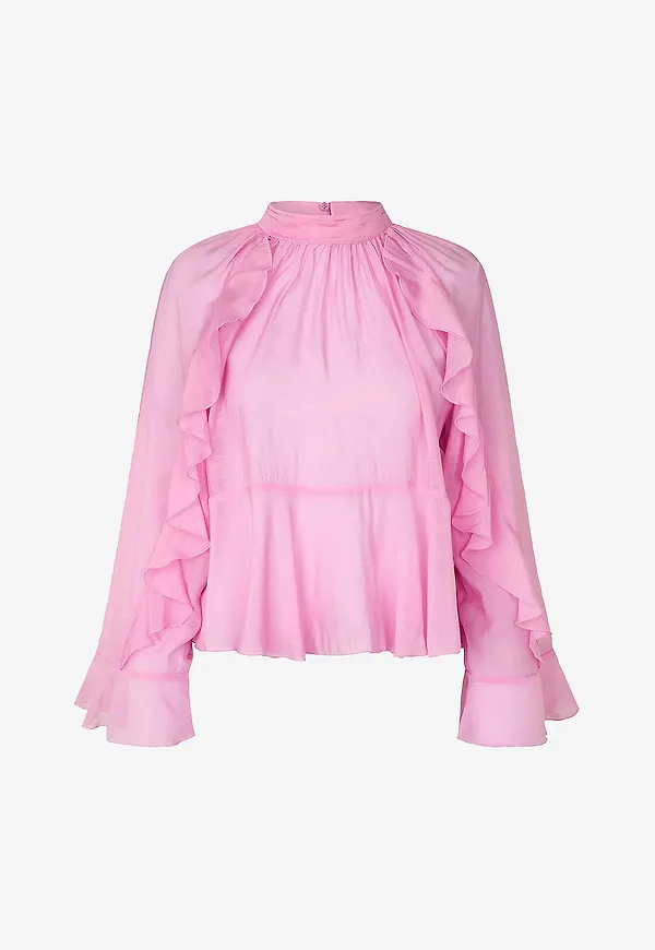 Second Female - Blus Naje Frill - Lila