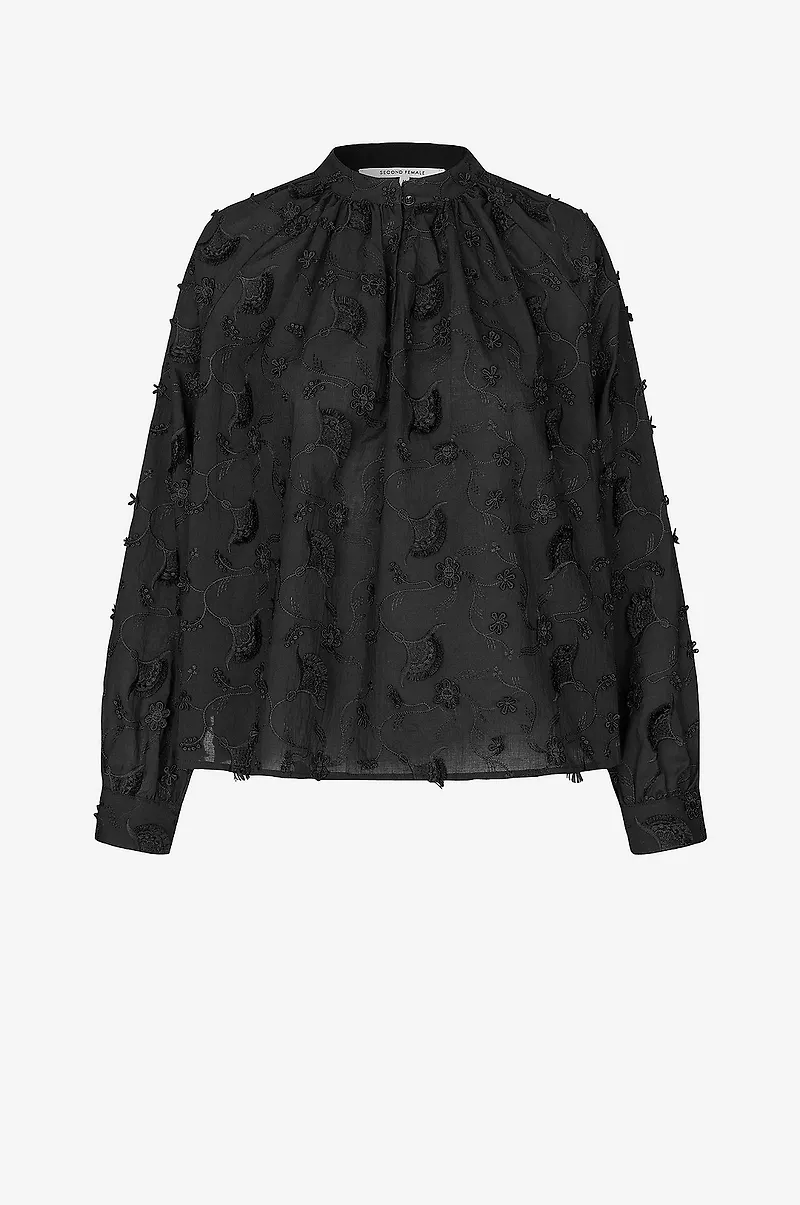 Second Female - Blus Rosalil Blouse - Svart