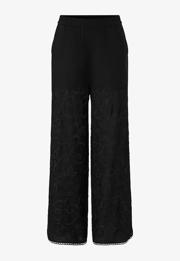 Second Female - Byxa Vilma Trousers - Svart