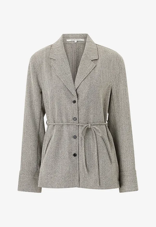Second Female - Kavaj Jun Shirt Blazer - Beige
