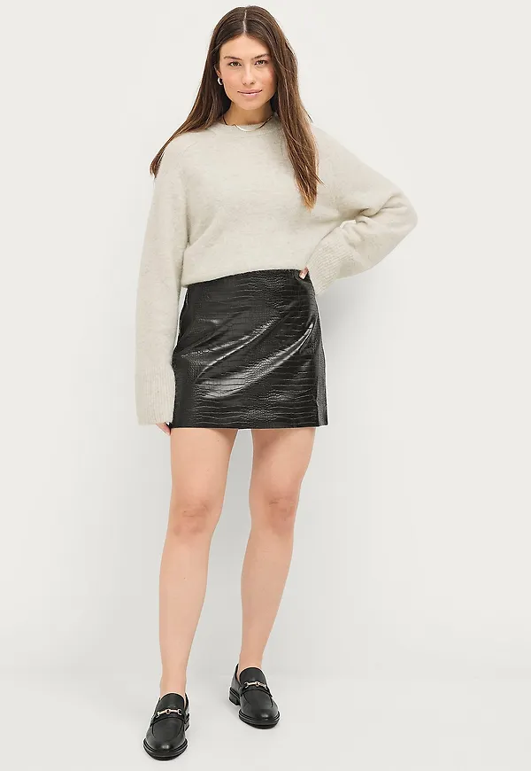 Second Female - Kjol Amillia Skirt - Svart