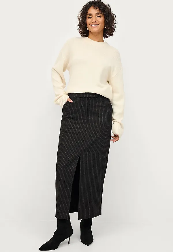 Second Female - Kjol Charlin Skirt - Svart