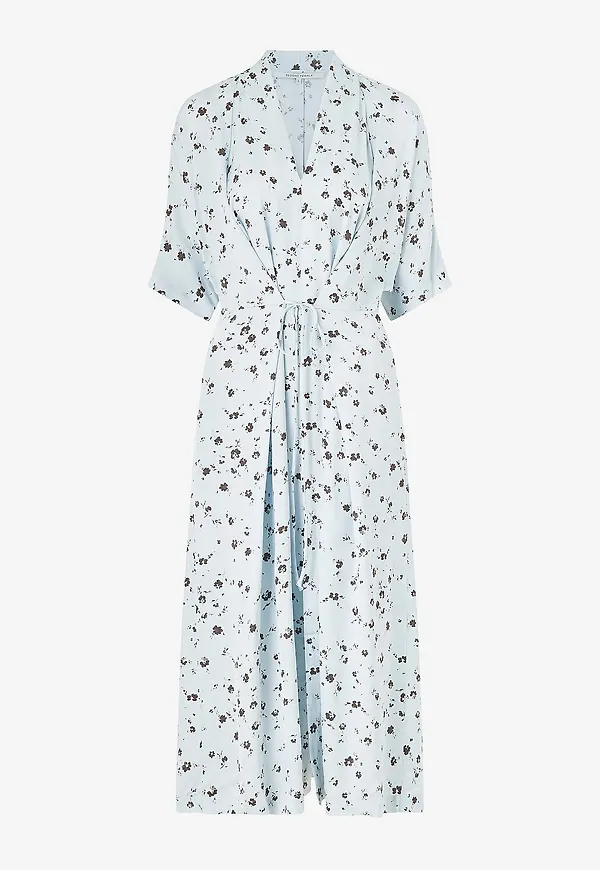 Second Female - Klänning Adira Dress - Blå