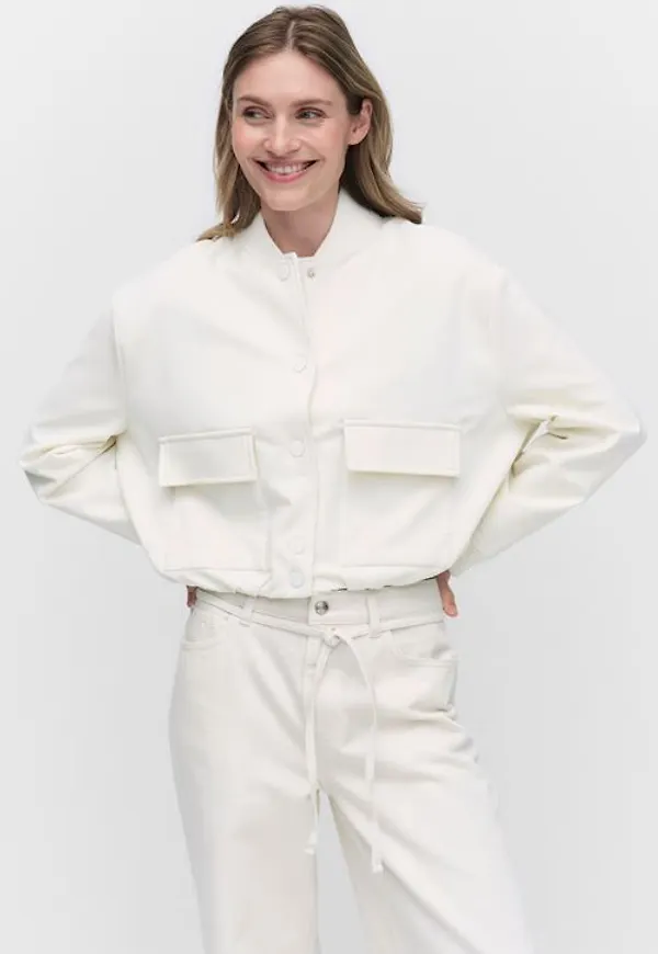 Second Female Lui bomber jacket Ytterplagg COCONUT MILK Dam XS