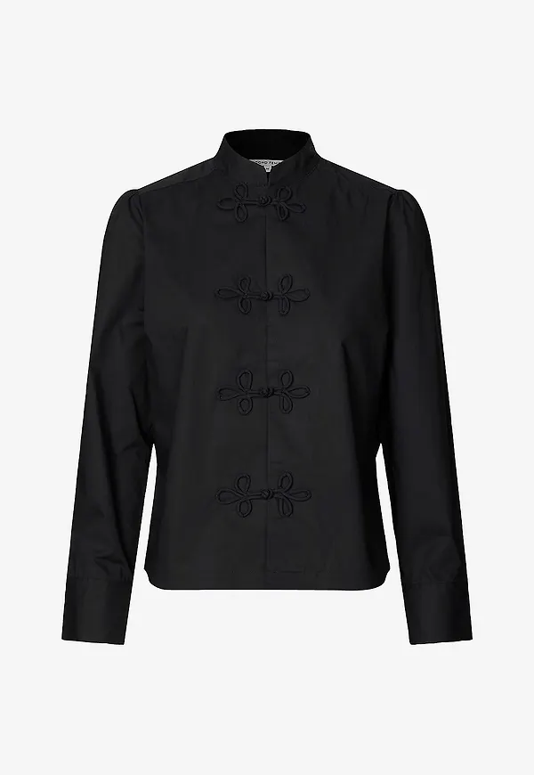 Second Female - Skjorta Circolo Shirt - Svart