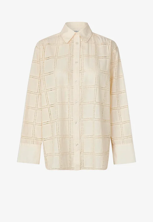 Second Female - Skjorta Silje Shirt - Natur
