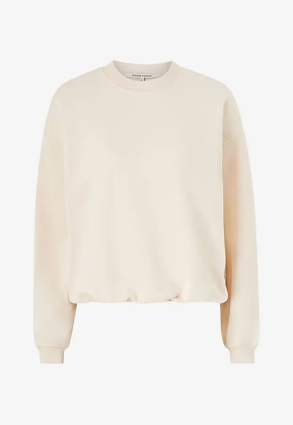 Second Female - Sweatshirt Abadell Balloon - Vit