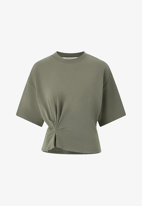 Second Female - Topp Missouri Tee - Brun